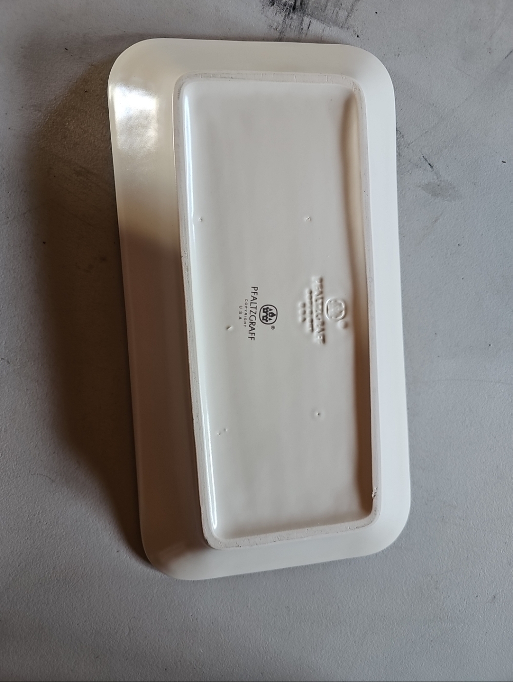 PFALTGRAFF TEA ROSE BREAD SERVING TRAY - Picture 2 of 2